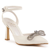 PANTOFI CU FUNDITA ALB