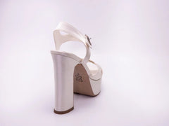 SANDALE PERA BEJ SATİN