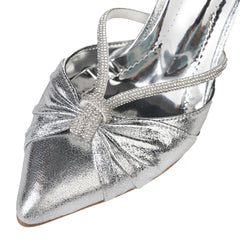 PANTOFI VOGUE ARGINTIU