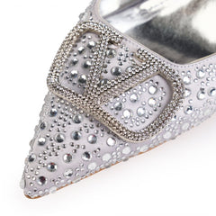 PANTOFI 0966 ARFGINTIU