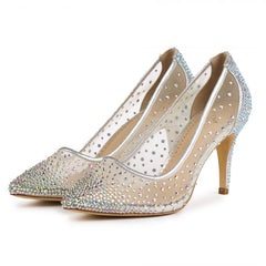 PANTOFI CINDIRELLA ARGINTIU