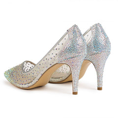 PANTOFI CINDIRELLA ARGINTIU