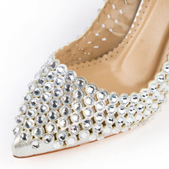 PANTOFI - ESTRELLA ARGINTIU