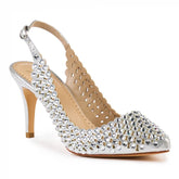 PANTOFI - ESTRELLA ARGINTIU