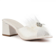 PAPUCI CU TOC ALB