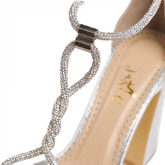 SANDALE ALBELLA ARGINTIU