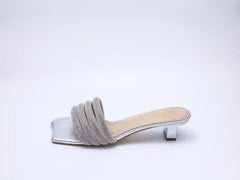 SANDALE SUN SHINE ARGINTIU