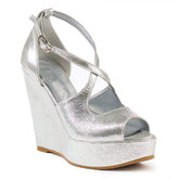 SANDALE ELITE ARGINTIU