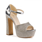 SANDALE EXELLO ARGINTIU