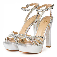 SANDALE EXENE ARGINTIU