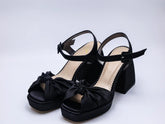 SANDALE RETRO NEGRU