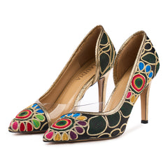 PANTOFI INDIAN NEGRU