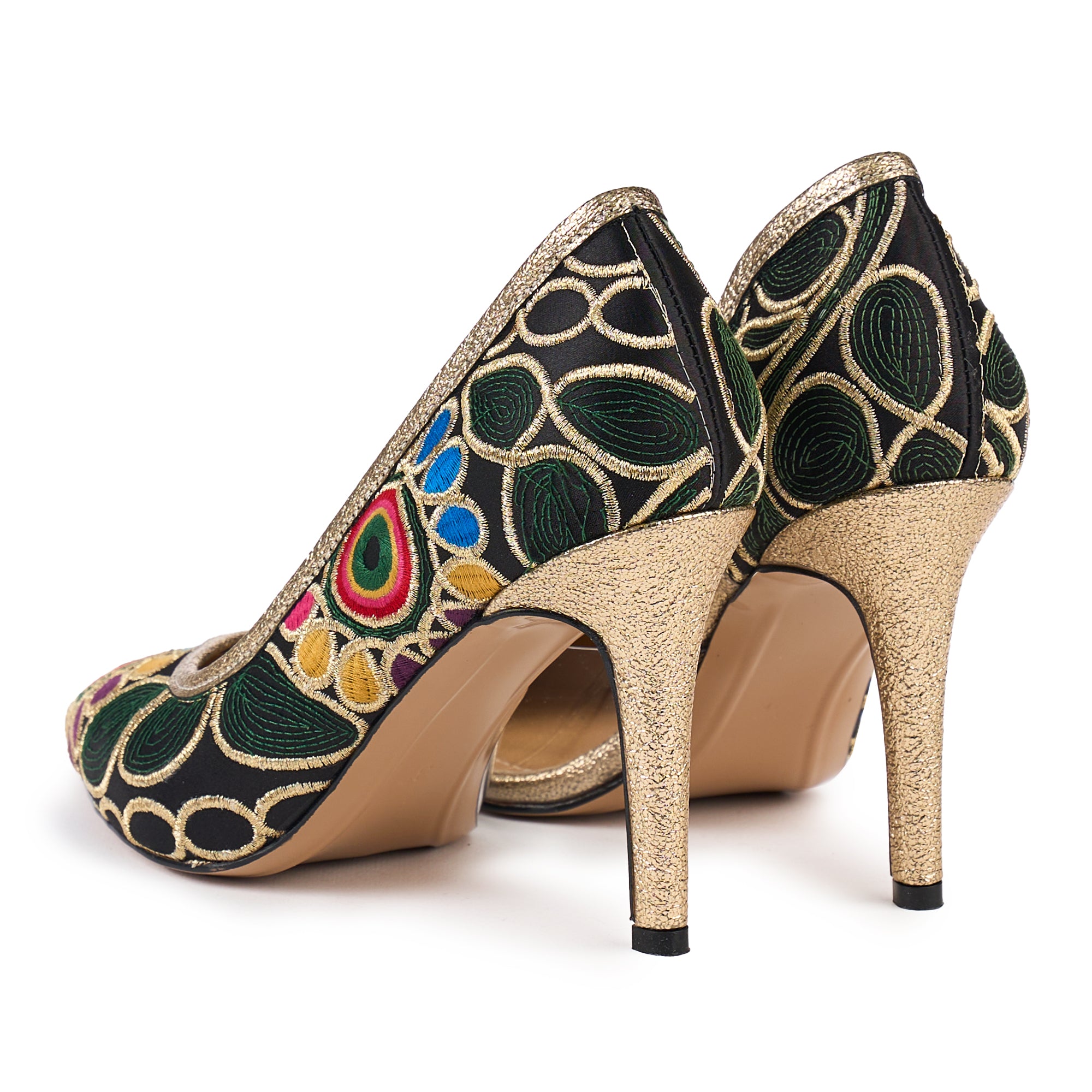 PANTOFI INDIAN NEGRU