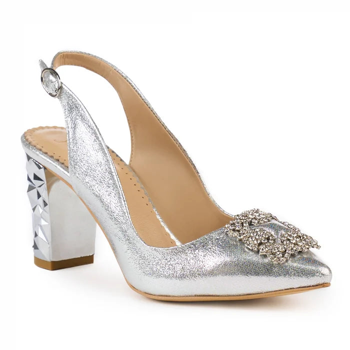 PANTOFI MINE SILVER