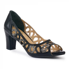 SANDALE SHINE NEGRU