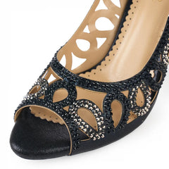 SANDALE SHINE NEGRU