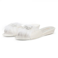 PAPUCI BRIDE PUF ARGINTIU