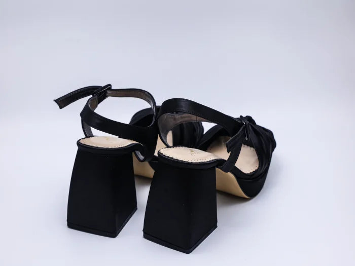 SANDALE RETRO NEGRU